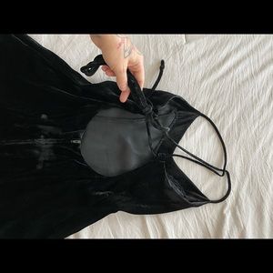 vintage betsey johnson velvet dress